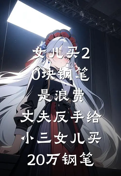 女儿买20块钢笔是浪费，丈夫反手给小三女儿买20万钢笔