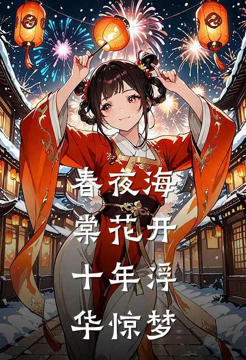 春夜海棠花开，十年浮华惊梦